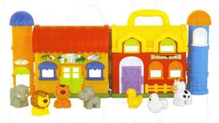 Megcos Toys Take Along Farm House Set ~BRAND NEW~  