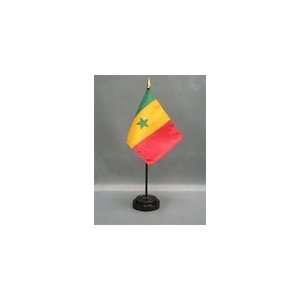  Senegal Flag, 4 x 6, Endura Gloss