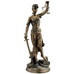  Themis, Goddess of Justice Sculpture