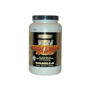  Biochem   Tri Protein Plus Vanilla Powder   2 lbs Health 