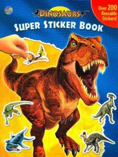   Dinosaurs Super Sticker Book by Staff of Phidal 