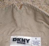 DKNY Khaki RIDING PANT 6 Horse Show NEW $115 Equestrian  