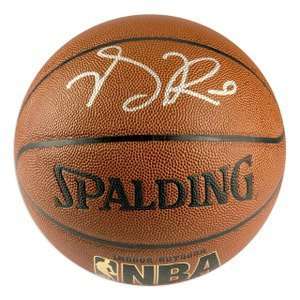  Derrick Rose Autographed Spalding I/O Basketball Sports 