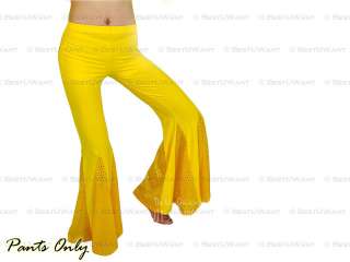 BELLY DANCE Flare Bell Pants Trousers Costume Clothing  