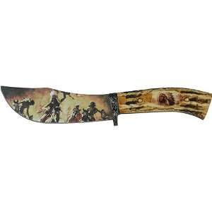  Indian Summer Hunt Bowie Knife: Sports & Outdoors