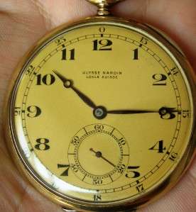   14k gold CHRONOMETER pocket watch.Belonged to Philips founder!  
