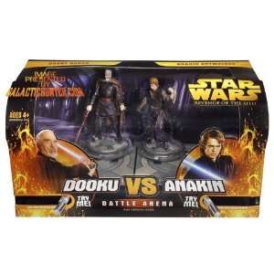  Star Wars Ep3 Count Dooku vs Anakin Skywalker Battle Arena 