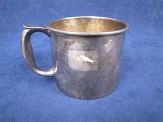 Vintage Benedict Silverplated Baby Cup Handle  