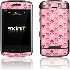  Heart Skulls 2 skin for BlackBerry Storm 9530 Electronics