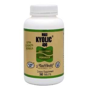  Maxi Health, Maxi Kyolic 400, Extra Strength, 360 Tablets 