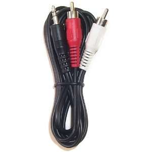  Black Point Products BA 102 St. Plug to 2 RCA Plugs