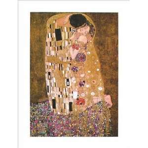  The Kiss (Der Kuss) by Gustav Klimt Poster Print, 23.75x31 