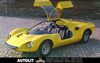 1968 Ferrari Dino Berlinetta Competizione Factory Photo  