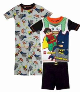    LEGO Batman Robin and The Joker 2 Pair Pajamas for boys: Clothing