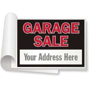  Garage Sale SignBook Plastic Banner, 14 x 10 Office 