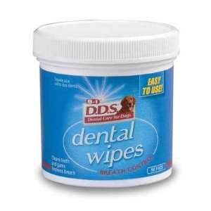  8IN1 DENTAL WIPES 90PK: Pet Supplies