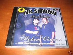 Chicano Rap CD Mr. Shadow Mahem Clique 2   OG Sanch GPA  