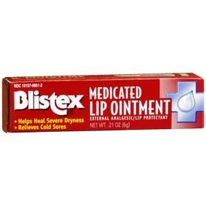  BLISTEX MEDICATED OINTMENT (BOXED) 0.21 OZ Health 
