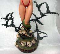 SEXY Sideshow VAMPIRELLA COMIQUETTE Statue 2011 MIB AURORA FAMOUS 