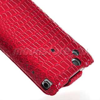   FLIP HARD BACK CASE COVER FOR SONY ERICSSON XPERIA ARC X12 RED  