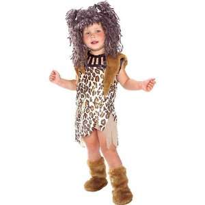  Cave Girl Kids Costume: Toys & Games