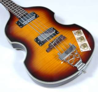 Douglas WVEB 833 VS Violin Bass Guitar Semi Hollow  