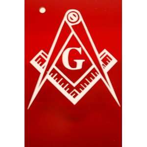  Masonic Auto Tail Light Decal 