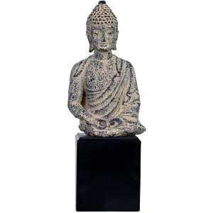  Sitting Buddha Statue on Pedestal: Home Improvement