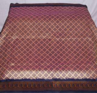 AMAZING Design Vintage Art Silk Fabric Sari Saree  