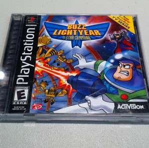 Buzz Lightyear of Star Command PS1 Complete FUN  