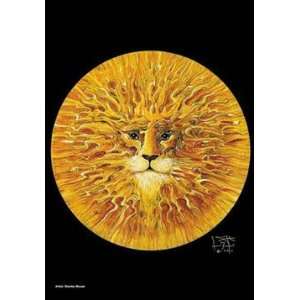    Stanley Mouse   Sun Lion Textile Fabric Poster: Home & Kitchen