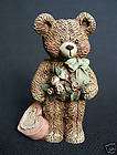 Sarahs Attic Limited Edition Puffy Bear with Roses