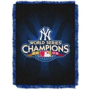   New York Yankees 2009 World Series Champions Tapestry: Sports