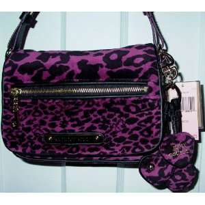  Juicy Couture Leopard Cheetah Handbag Purse Wallet Key 
