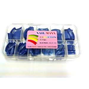  Color Tips Blue Pearl 530 Pcs/Box.: Beauty