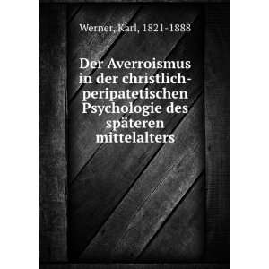   christlich peripatetischen Psychologie des spÃ¤teren mittelalters