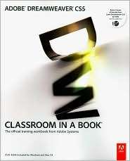 Adobe Dreamweaver CS5 Classroom in a Book, (0321701771), Adobe 