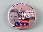 1992 BILL CLINTON FOR PRESIDENT 2 1/4 CAMPAIGN BUTTON PINBACK PICTURE 