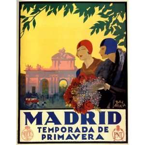 MADRID TEMPORADA DE PRIMAVERA FLOWERS SPRING TRAVEL TOURISM SPAIN 