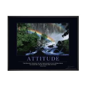 Successories Attitude Rainbow Partition Edition Motivational Poster