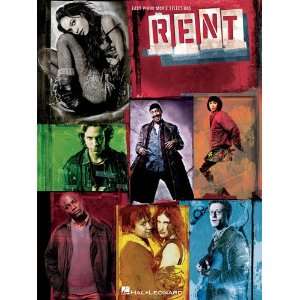 Rent   Easy Piano Movie Selections   Book Musical 