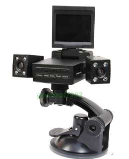 New Transformers Dual Lens Dashboard Rotary Camera Video Recorder Car 