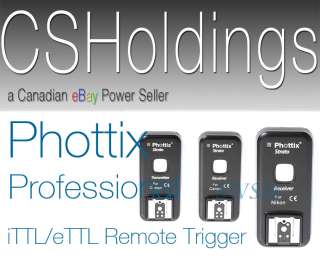 You are bidding on one set of Phottix Strato Wireless Remote trigger 