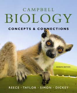 Campbell Biology Concepts & Connections 7th Edition by Reece, Taylor 