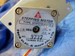 TECO ELECTRIC STEPPER STEPPING MOTOR 4H4018S0106 12V  