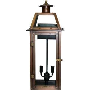 Primo Lanterns PL 25E Aged Copper Bienville Bienville 25 Outdoor Wall 