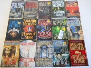 Lot of 33 Elizabeth Peters / Barbara Michaels Mystery Books Amelia 