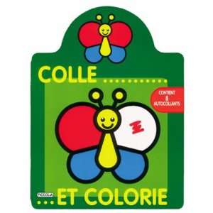  colle et colorie / papillon (9782845402232) Collectif 