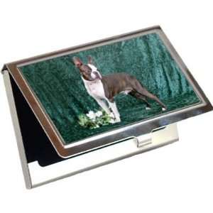  Boston Terrier Business Card / Credit Card Case Office 