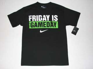 Nike Mens Friday Is Game Day T Shirt Black NWT  
